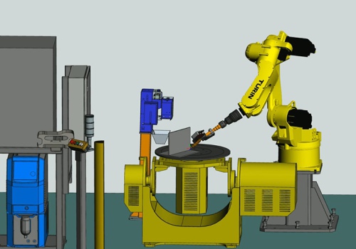 Робот для ВУЗа с камерой записи сварки